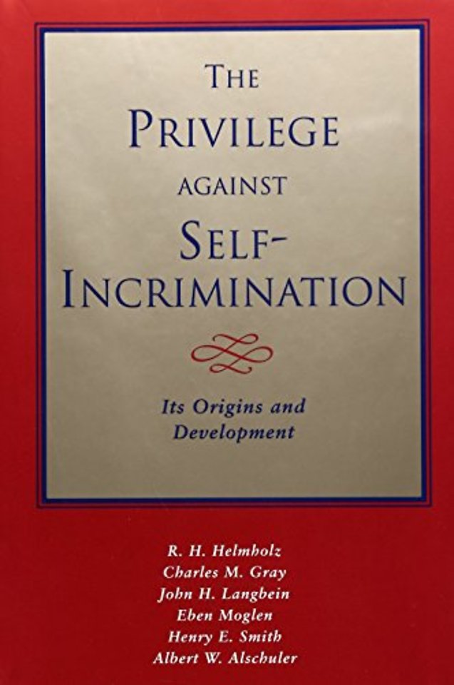 The Privilege against Self-Incrimination