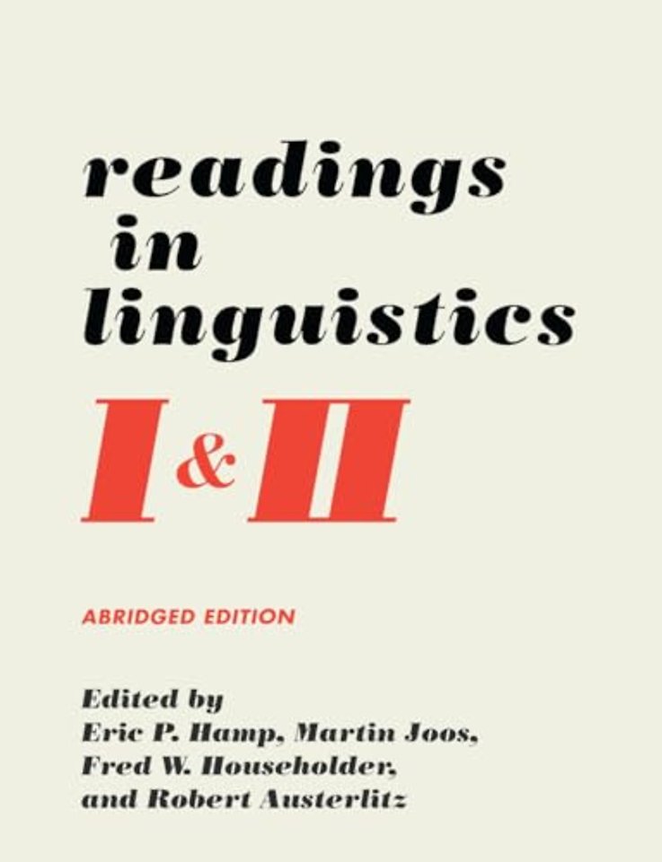 Readings in Linguistics I & II