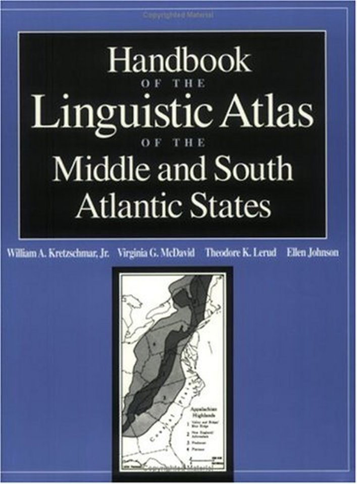 Handbook of the Linguistic Atlas of the Middle and South Atlantic States