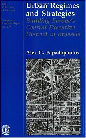 Urban Regimes and Strategies