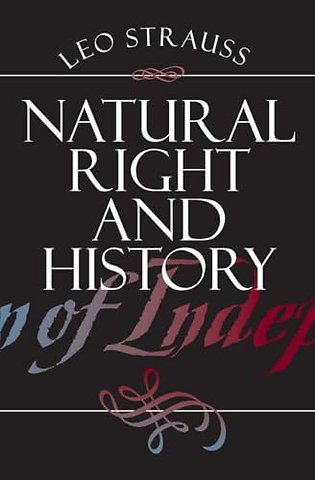 Natural Right and History