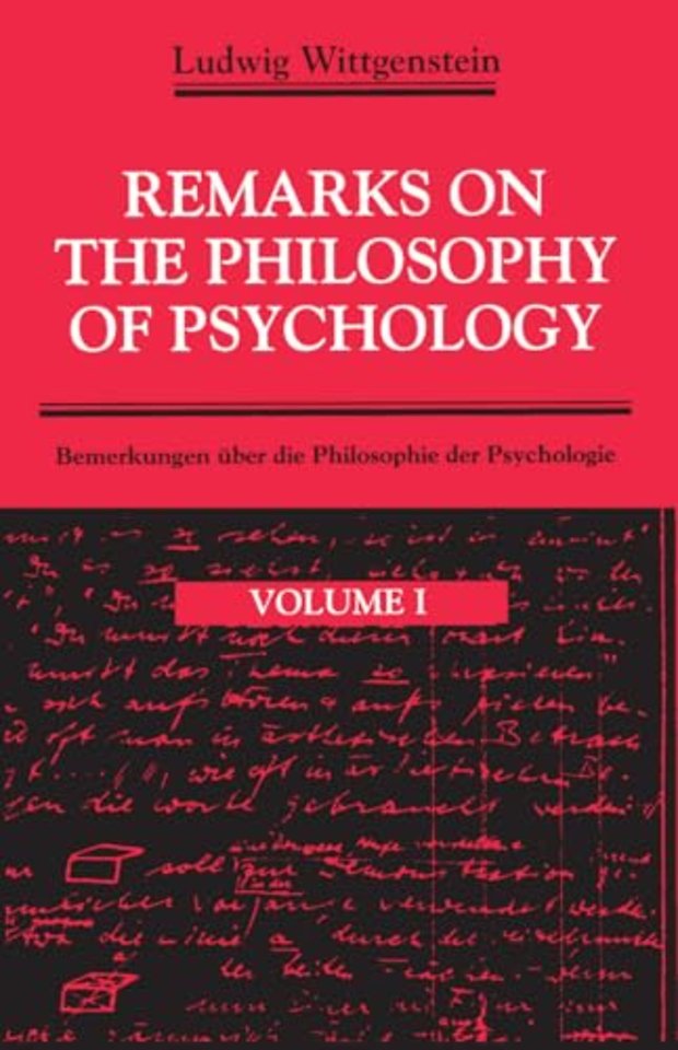 Remarks on the Philosophy of Psychology