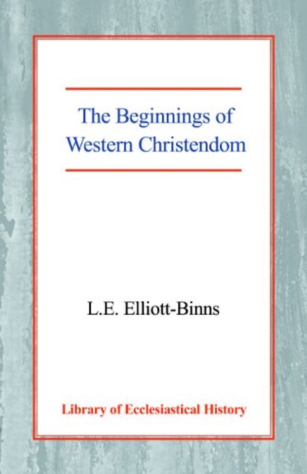 Beginnings of Western Christendom