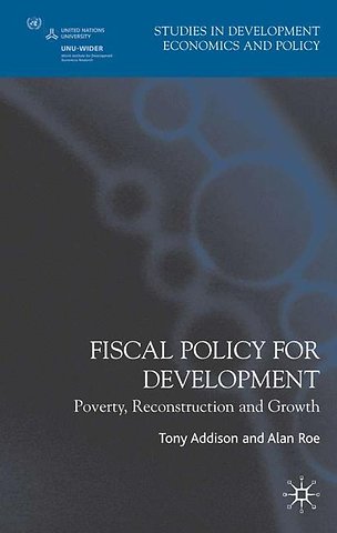 Fiscal Policy for Development