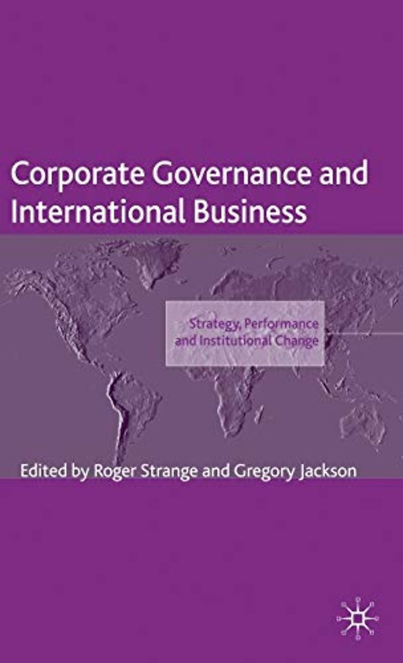Corporate Governance and International Business
