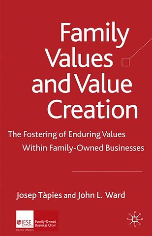 Family Values and Value Creation