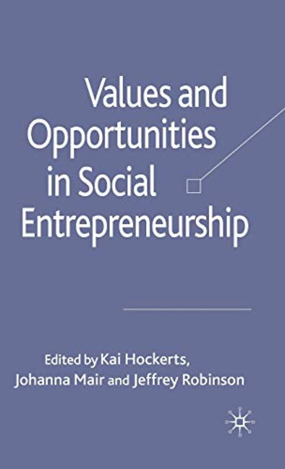 Values and Opportunities in Social Entrepreneurship