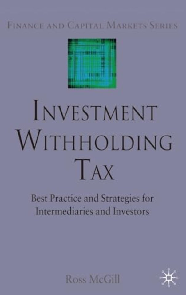 Investment Withholding Tax