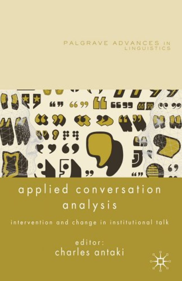 Applied Conversation Analysis