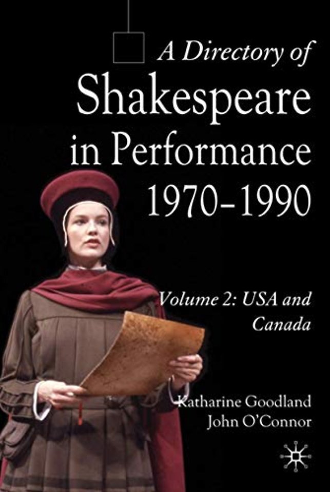 A Directory of Shakespeare in Performance 1970-1990
