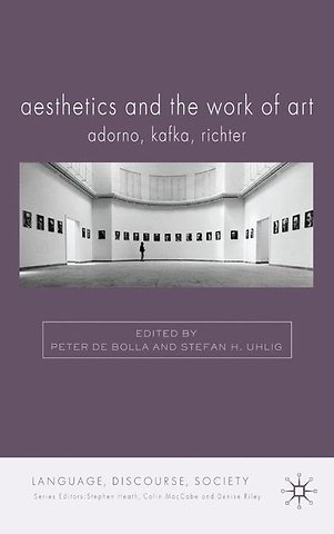 Aesthetics and The Work of Art
