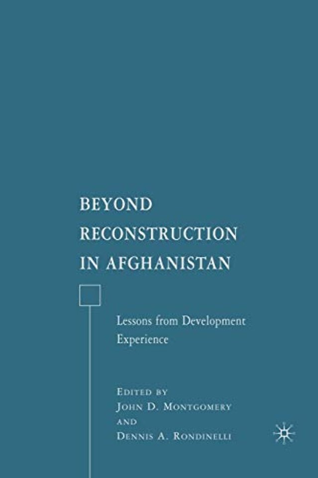 Beyond Reconstruction in Afghanistan