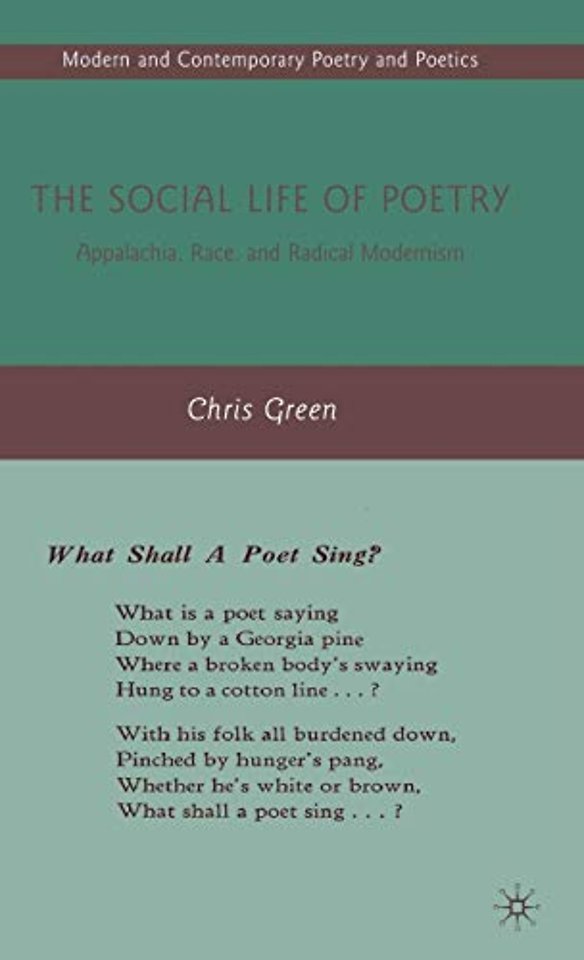 The Social Life of Poetry