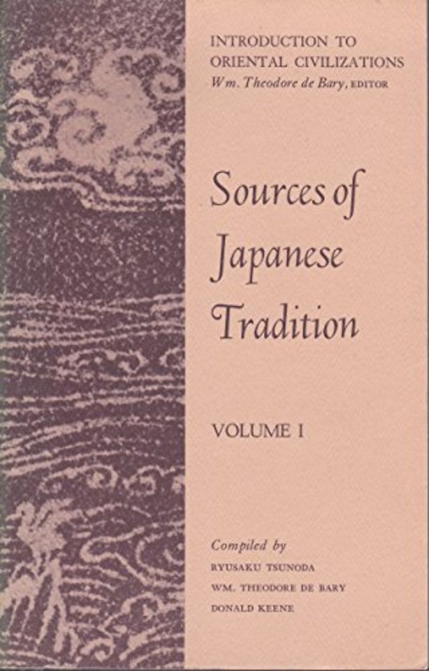 Sources of Japanese Tradition