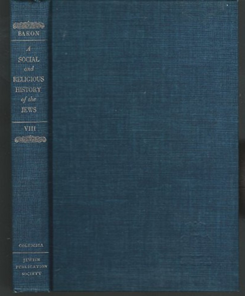 A Social and Religious History of the Jews