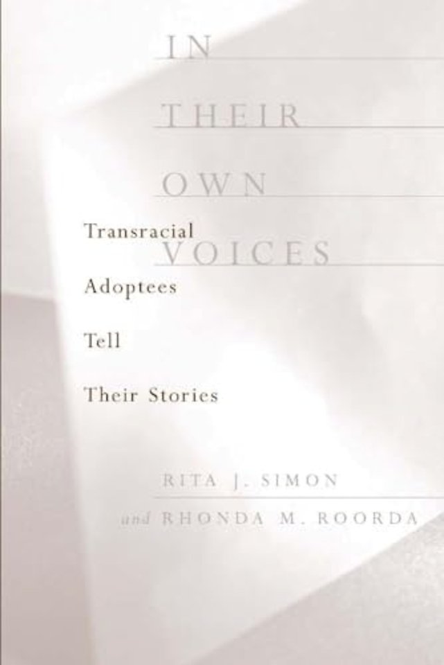 In Their Own Voices – Transracial Adoptees Tell Their Stories