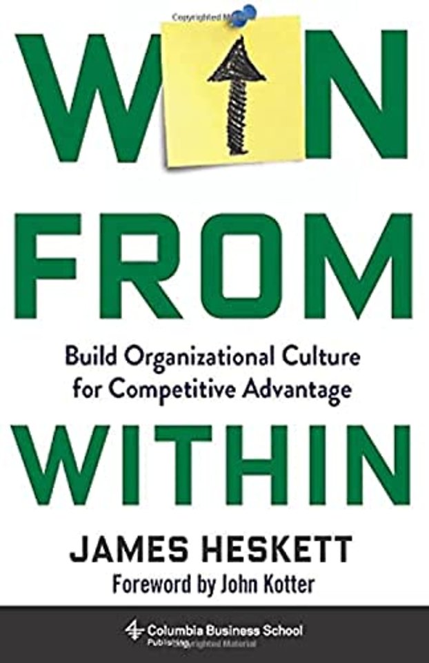Win from Within – Build Organizational Culture for Competitive Advantage
