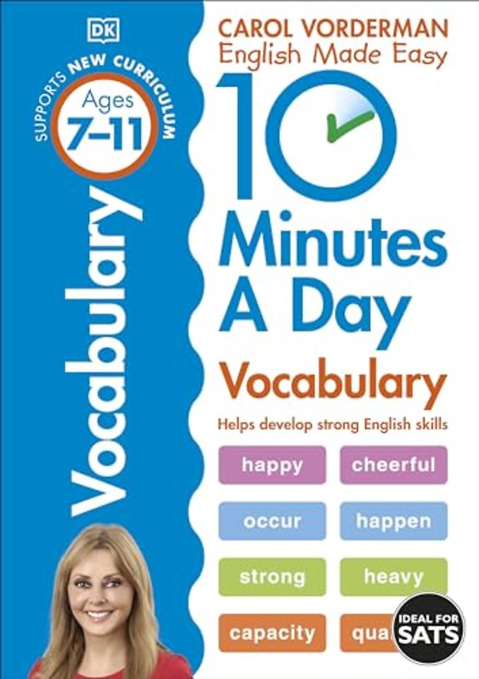 10 Minutes A Day Vocabulary, Ages 7-11 (Key Stage 2)