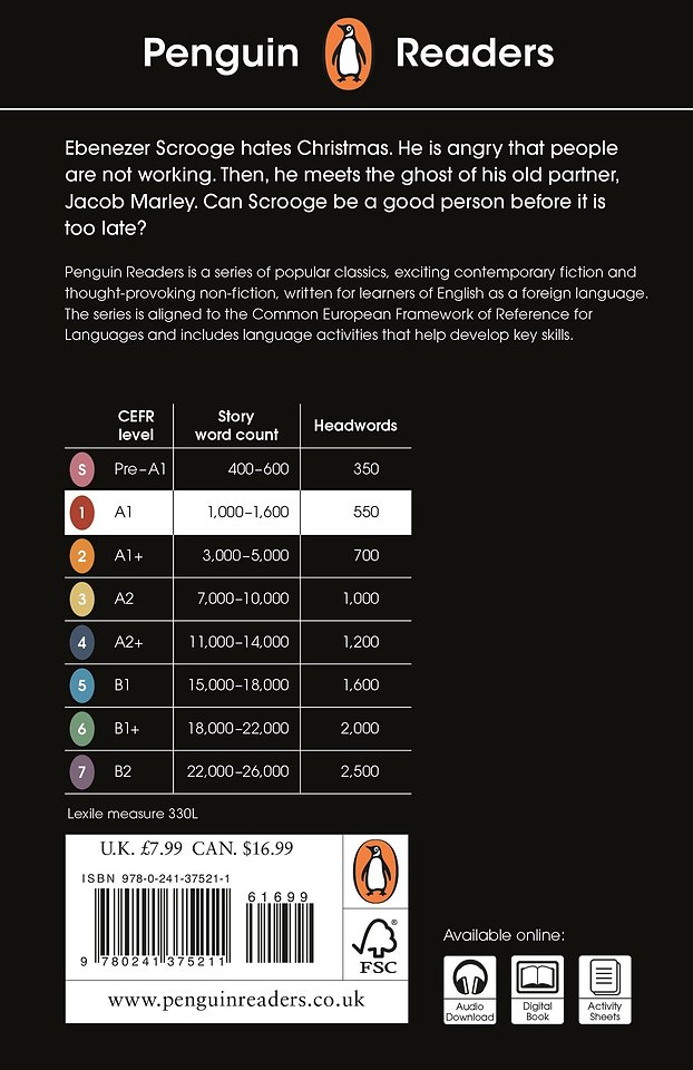 Penguin Readers Level 1: A Christmas Carol (ELT Graded Reader)