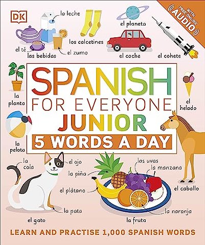 Spanish for Everyone Junior 5 Words a Day