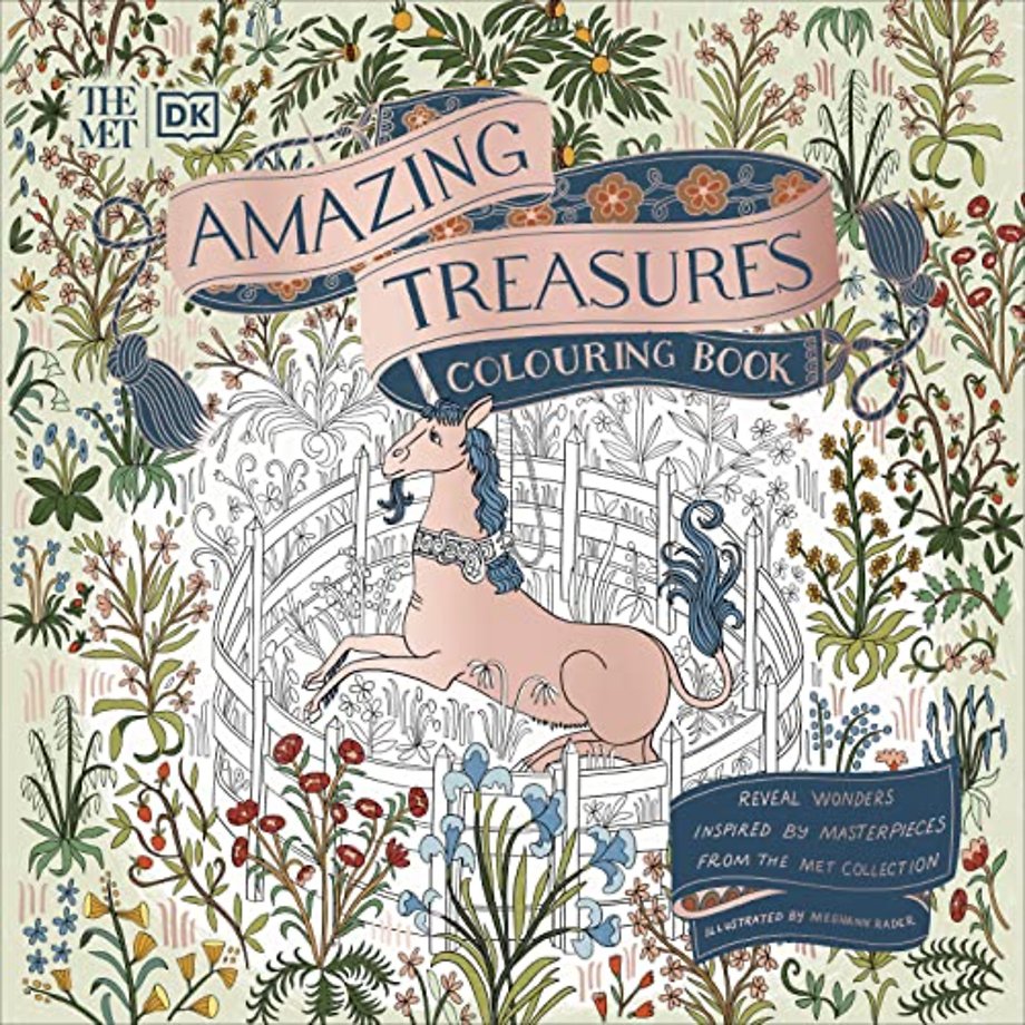 The Met Amazing Treasures Colouring Book