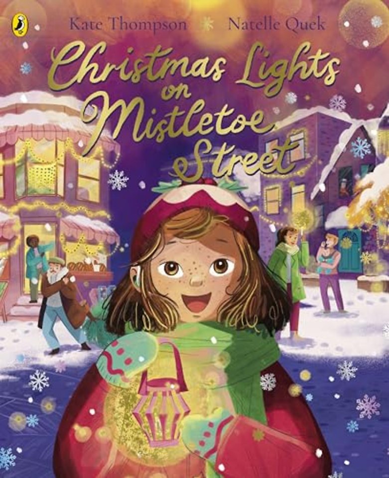 Christmas Lights on Mistletoe Street