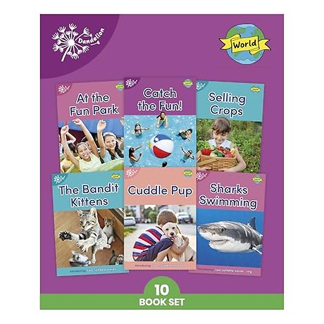 Phonic Books Dandelion World Stages 16-20