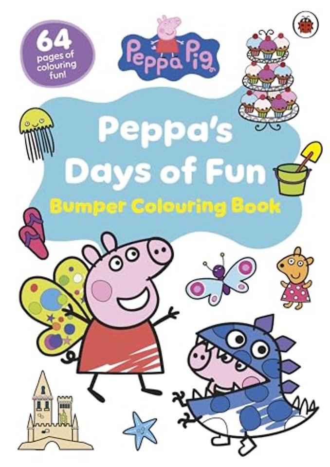Peppa Pig: Peppa’s Days of Fun Bumper Colouring Book