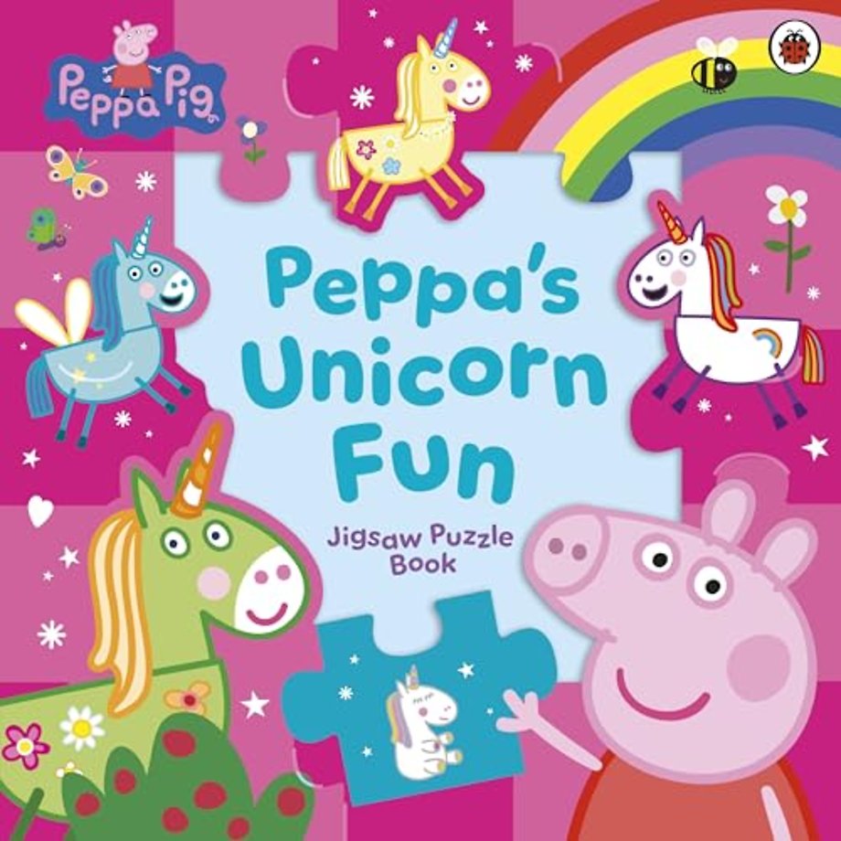 Peppa Pig: Peppa’s Unicorn Fun Jigsaw Puzzle Book