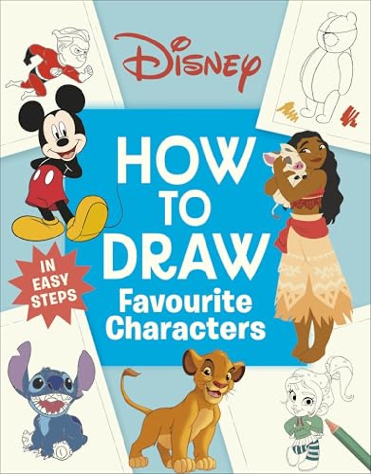 Disney How to Draw Favourite Characters