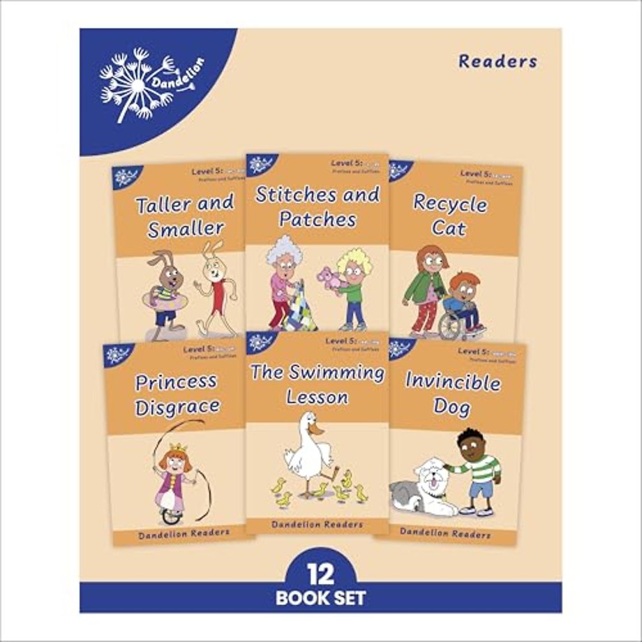Phonic Books Dandelion Readers Level 5 Prefixes and Suffixes