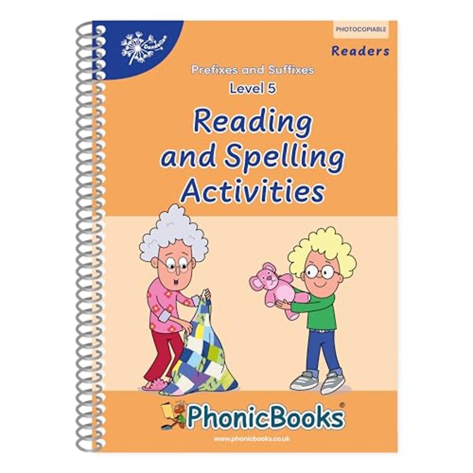 Phonic Books Dandelion Readers Level 5 Prefixes and Suffixes Activities