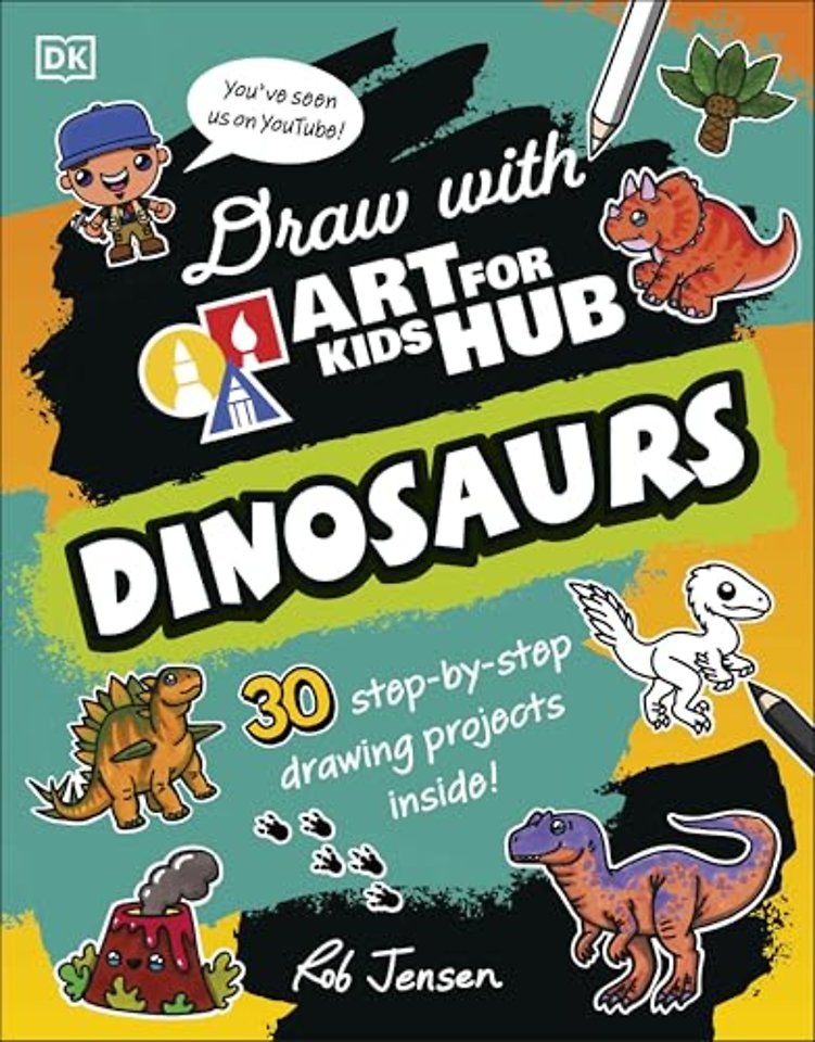 Draw with Art for Kids Hub Dinosaurs