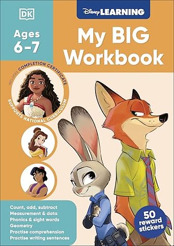 Disney Learning Big Workbook Ages 6-7 (Year 2)