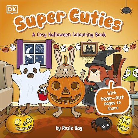 Super Cuties A Cosy Halloween Colouring Book
