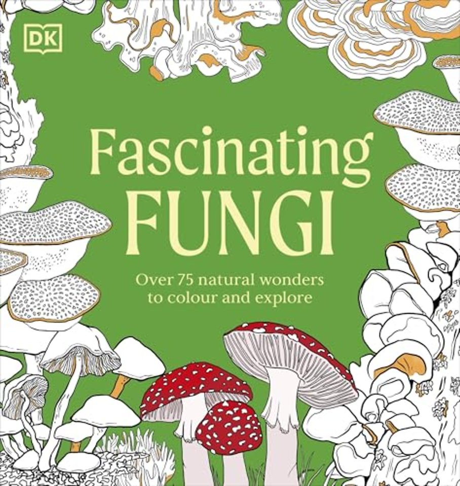 Fascinating Fungi Colouring Book