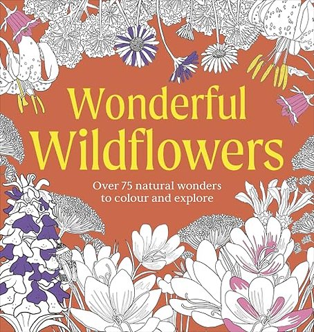 Wonderful Wildflowers Colouring Book