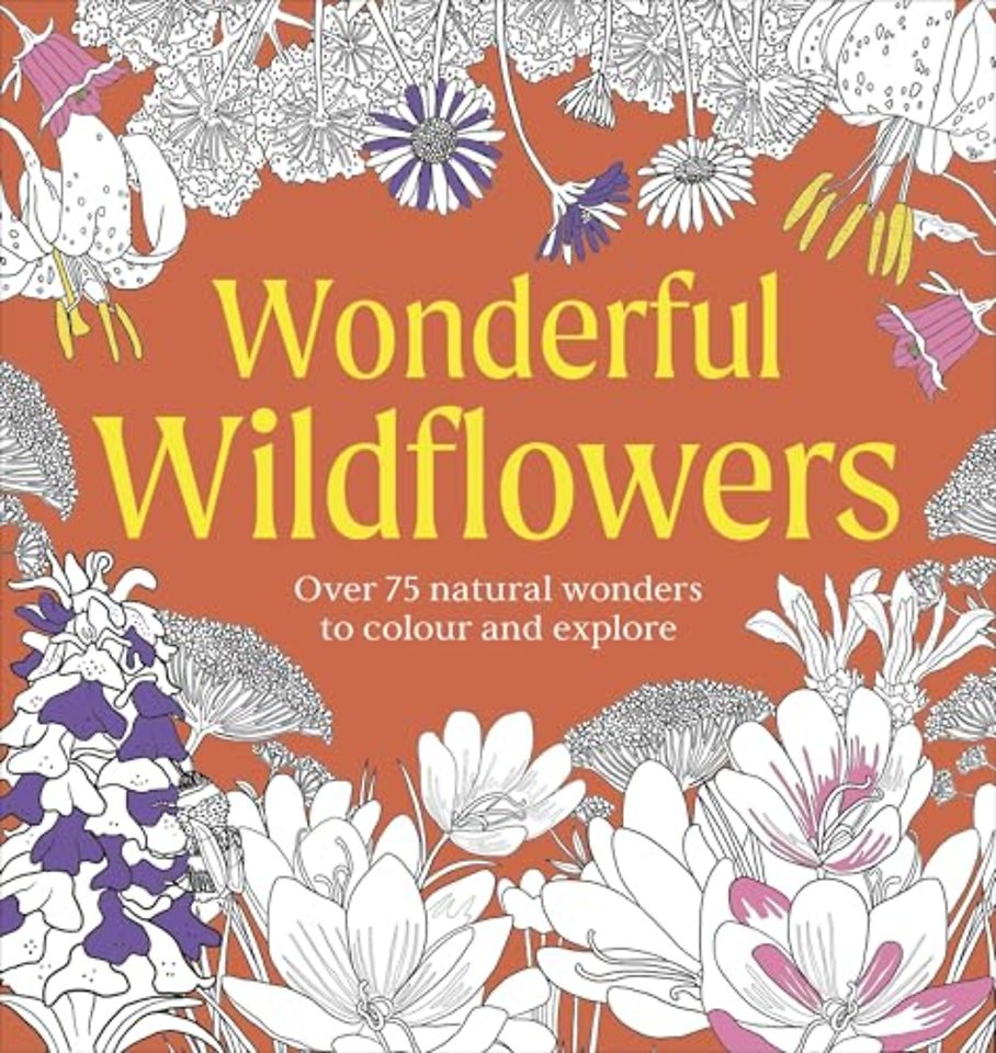 Wonderful Wildflowers Colouring Book