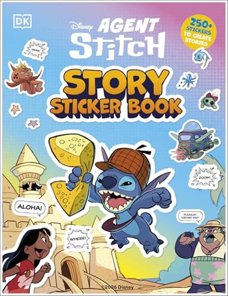 Disney Stitch Story Sticker Book