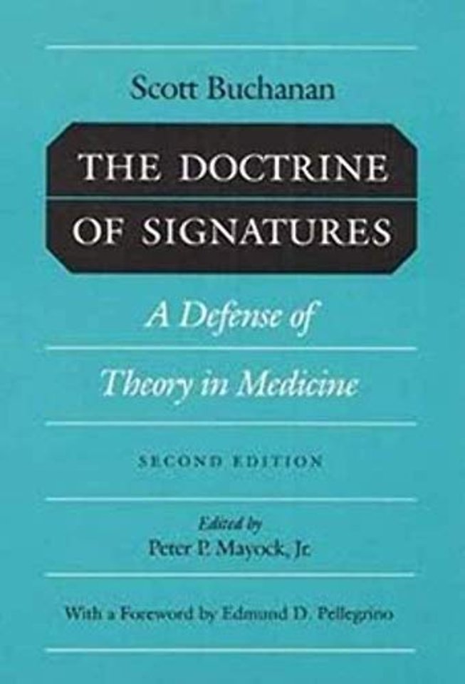DOCTRINE of SIGNATURES – A DEFENSE of THEORY in MEDICINE