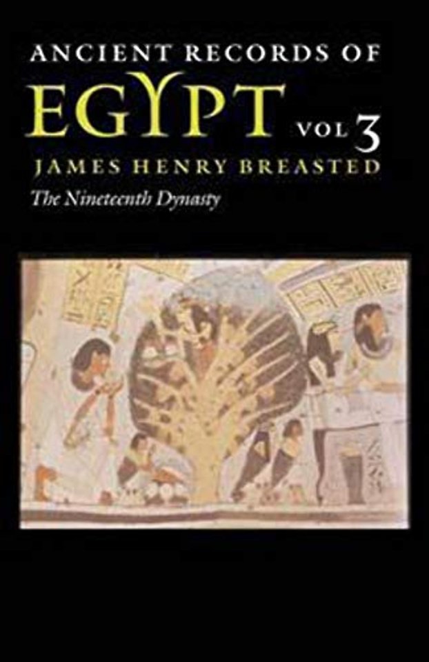 Ancient Records of Egypt – Vol. 3: the Nineteenth Dynasty
