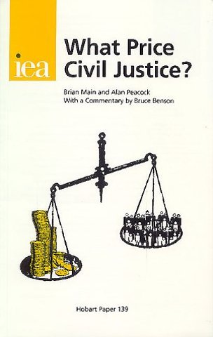What Price Civil Justice?