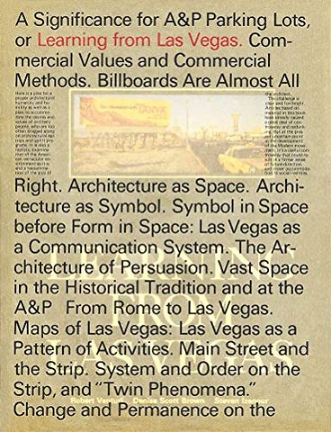 Learning From Las Vegas