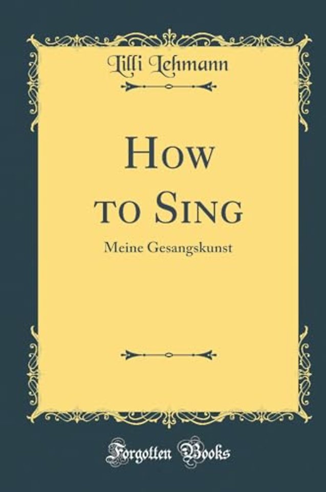 How to Sing