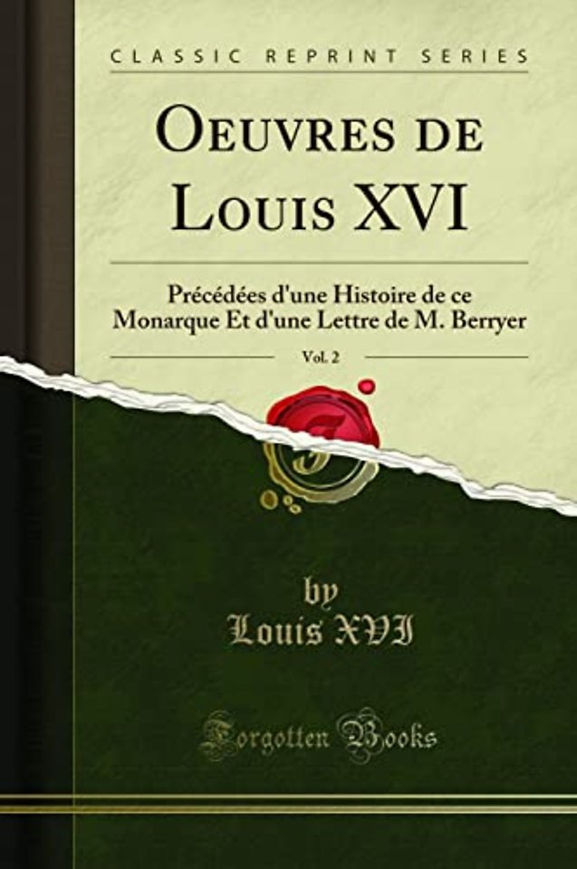 Oeuvres de Louis XVI, Vol. 2