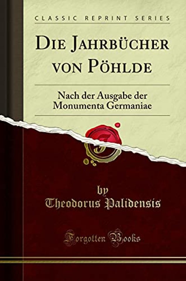 Die Jahrbucher Von Poehlde