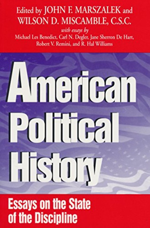 American Political History – Essays on the State of the Discipline