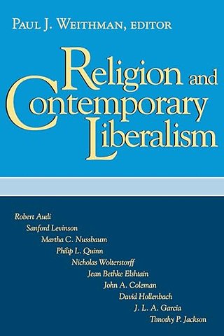 Religion and Contemporary Liberalism