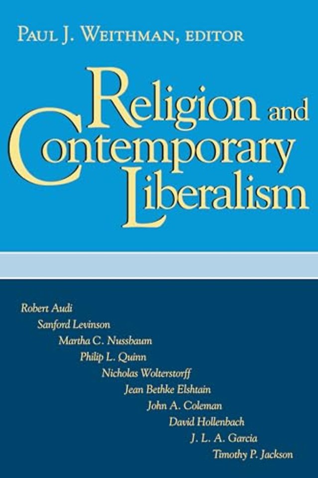 Religion and Contemporary Liberalism