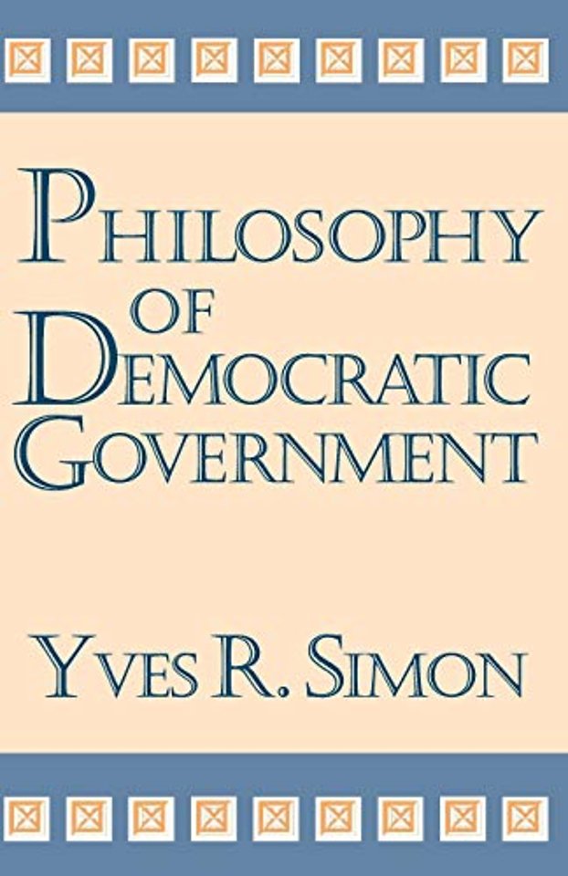 Philosophy of Democratic Government